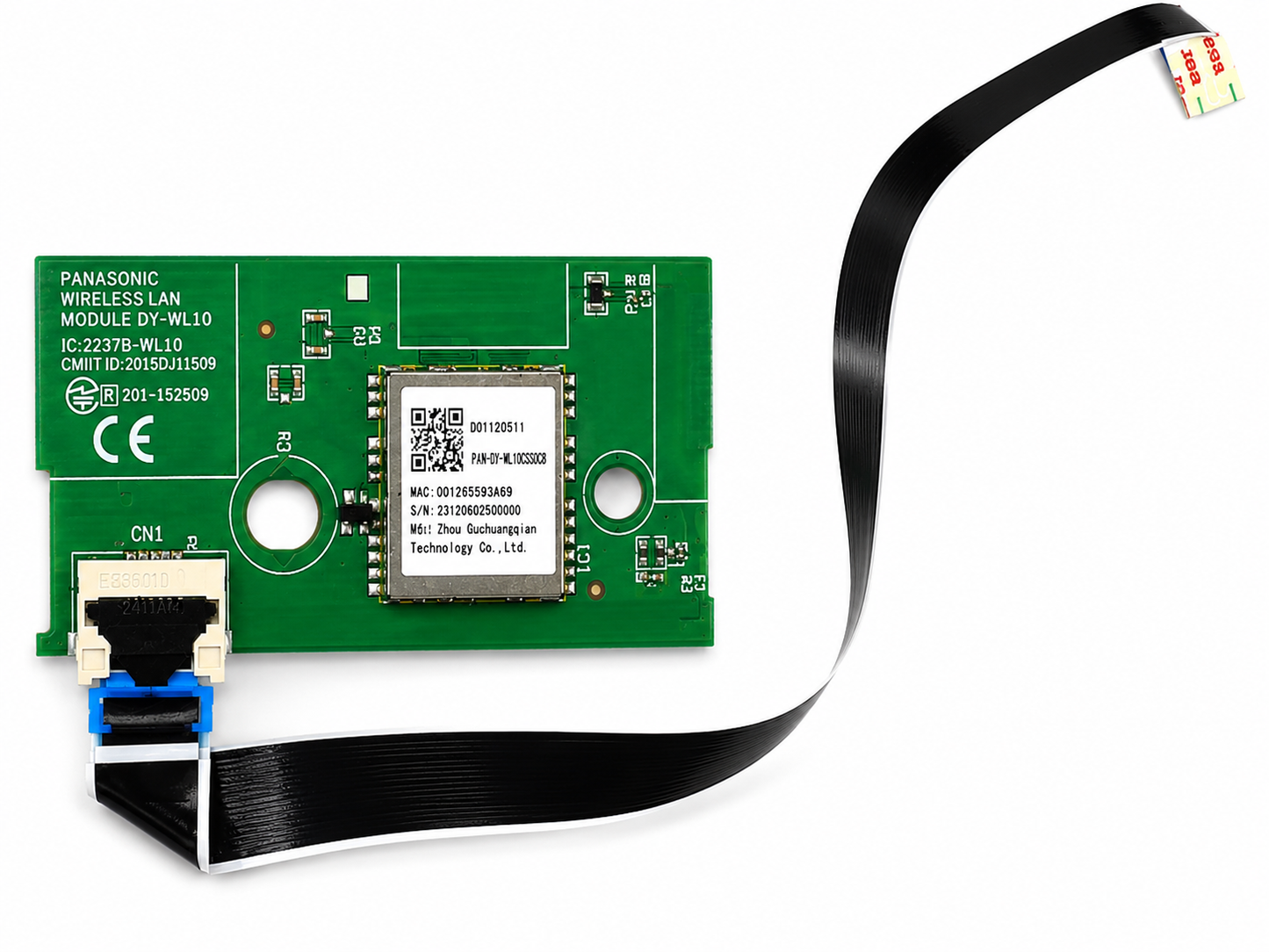 Panasonic DCT12R2511 WiFi WLAN Bluetooth module board