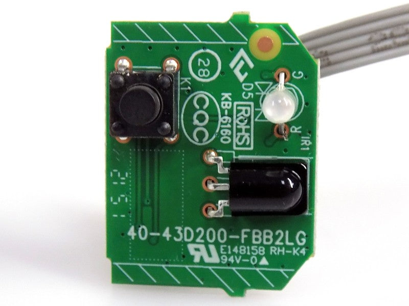 Panasonic 40-43D200-FBB2LG IR Sensor Button Board